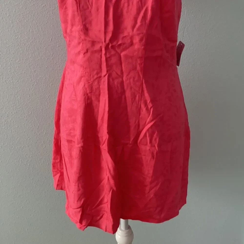 NWT Free People Pink Open Back Mini Dress Size 8